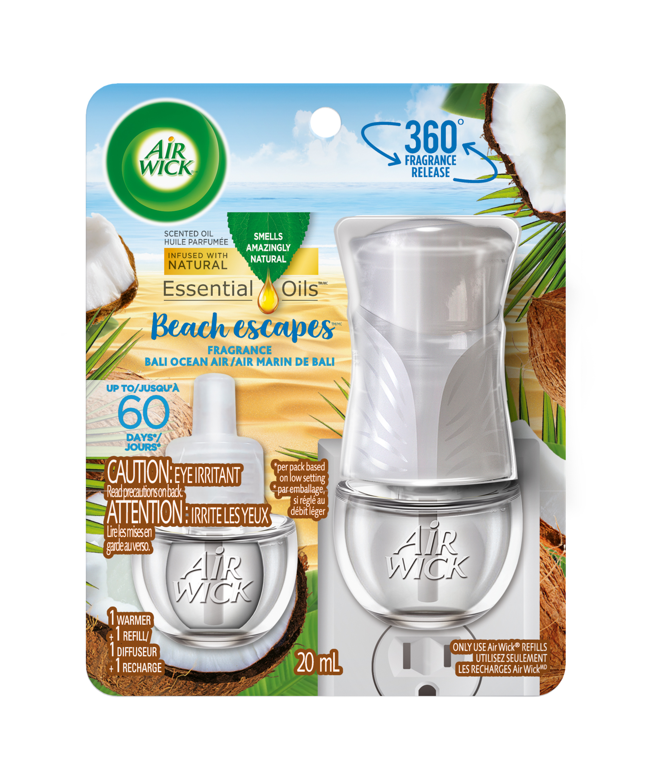 AIR WICK Scented Oil  Bali Ocean Air  Kit Canada